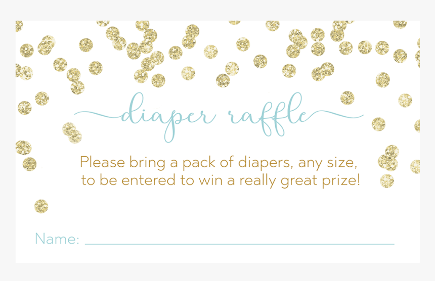 A Brunch For Baby Blue Diaper Raffle Ticket - Baby Brunch Invitation, HD Png Download, Free Download