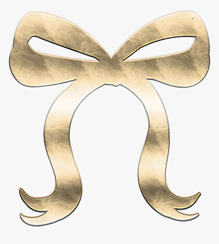 Bow Metal Gold Free Picture, HD Png Download, Free Download