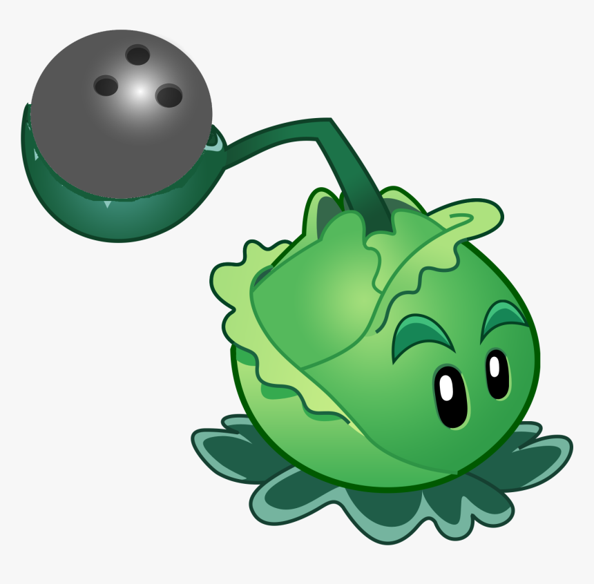 Bowling Ball Pult Clipart , Png Download - Plants Vs Zombies 2 Cabbage Pult, Transparent Png, Free Download