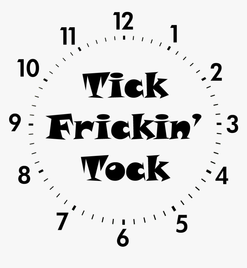 Tik Tok Clock Png, Transparent Png, Free Download