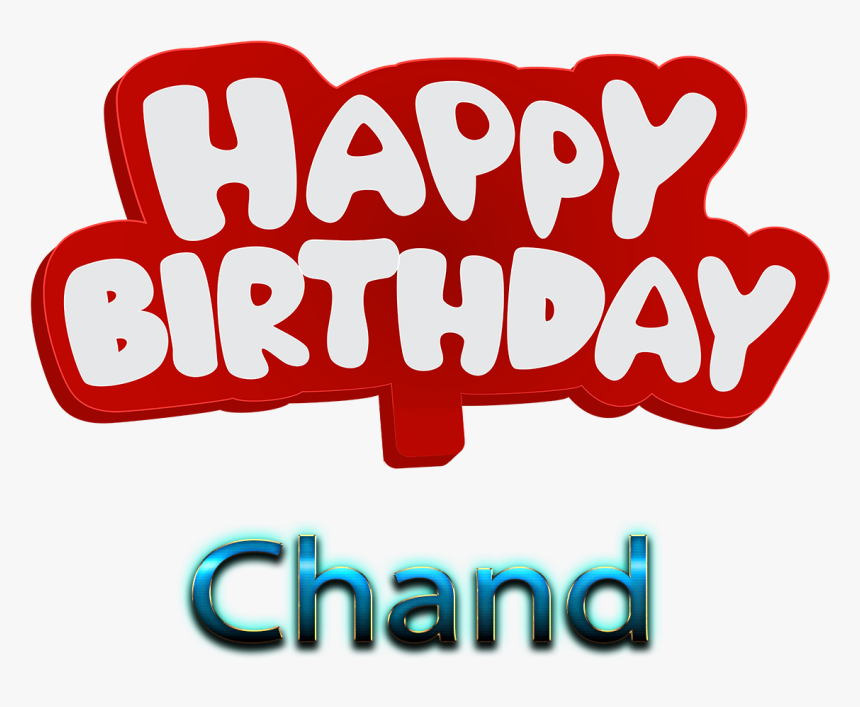 Chand Png Background Image - Happy Birthday Chandni Name, Transparent Png, Free Download