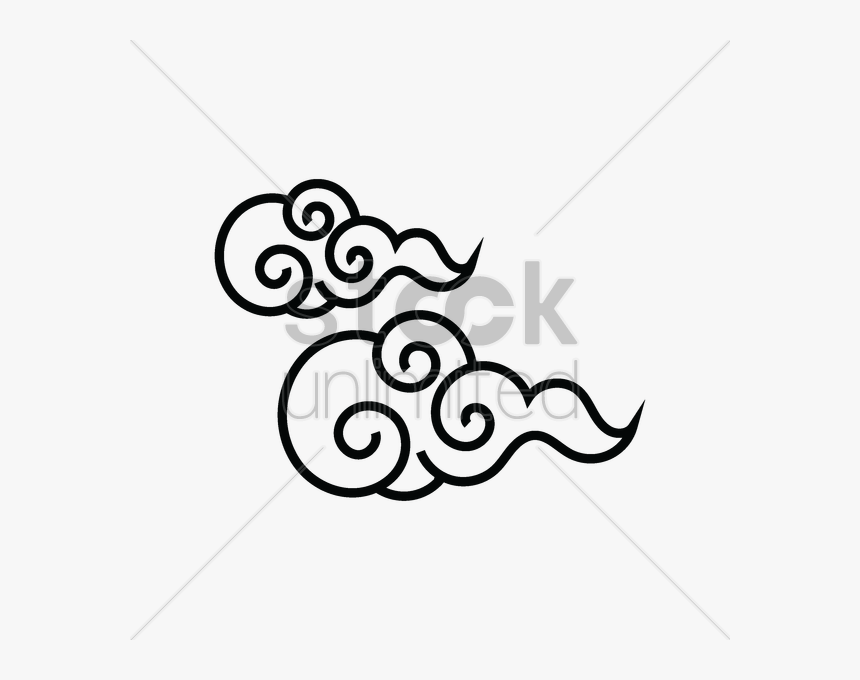 Chinese Cloud Drawing At - Drawing, HD Png Download, Free Download