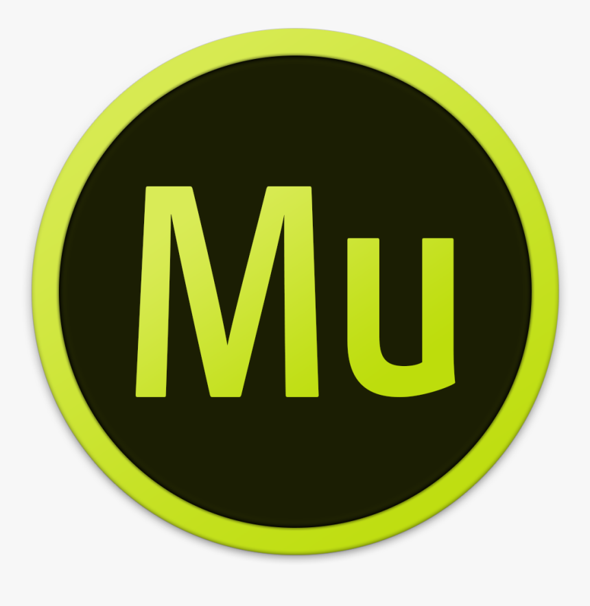 Adobe Mu Icon - Adobe Muse Icon Circle, HD Png Download, Free Download