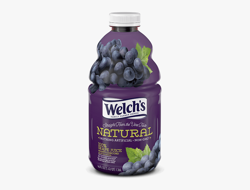 Grape Juice Png - Welch's Natural Grape Juice, Transparent Png, Free Download