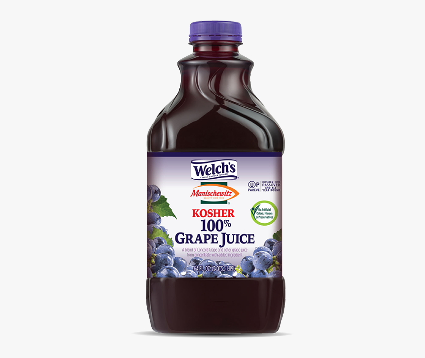 Mano Juice - Welsh 64oz Grape Juice, HD Png Download, Free Download