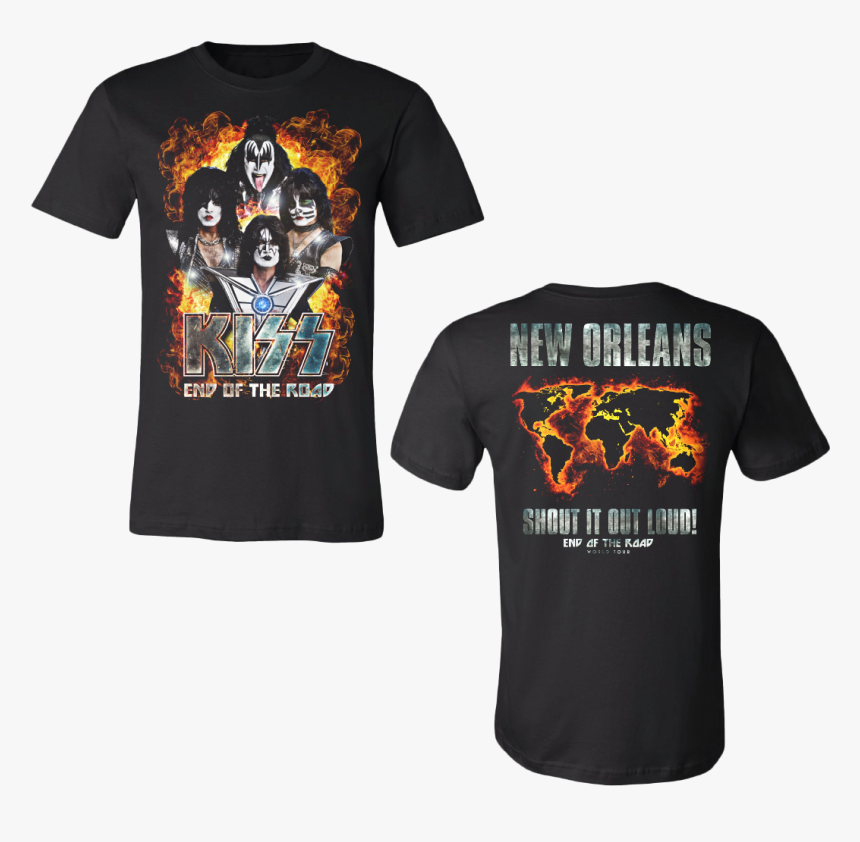 Kiss T Shirt End Of The Road, HD Png Download, Free Download