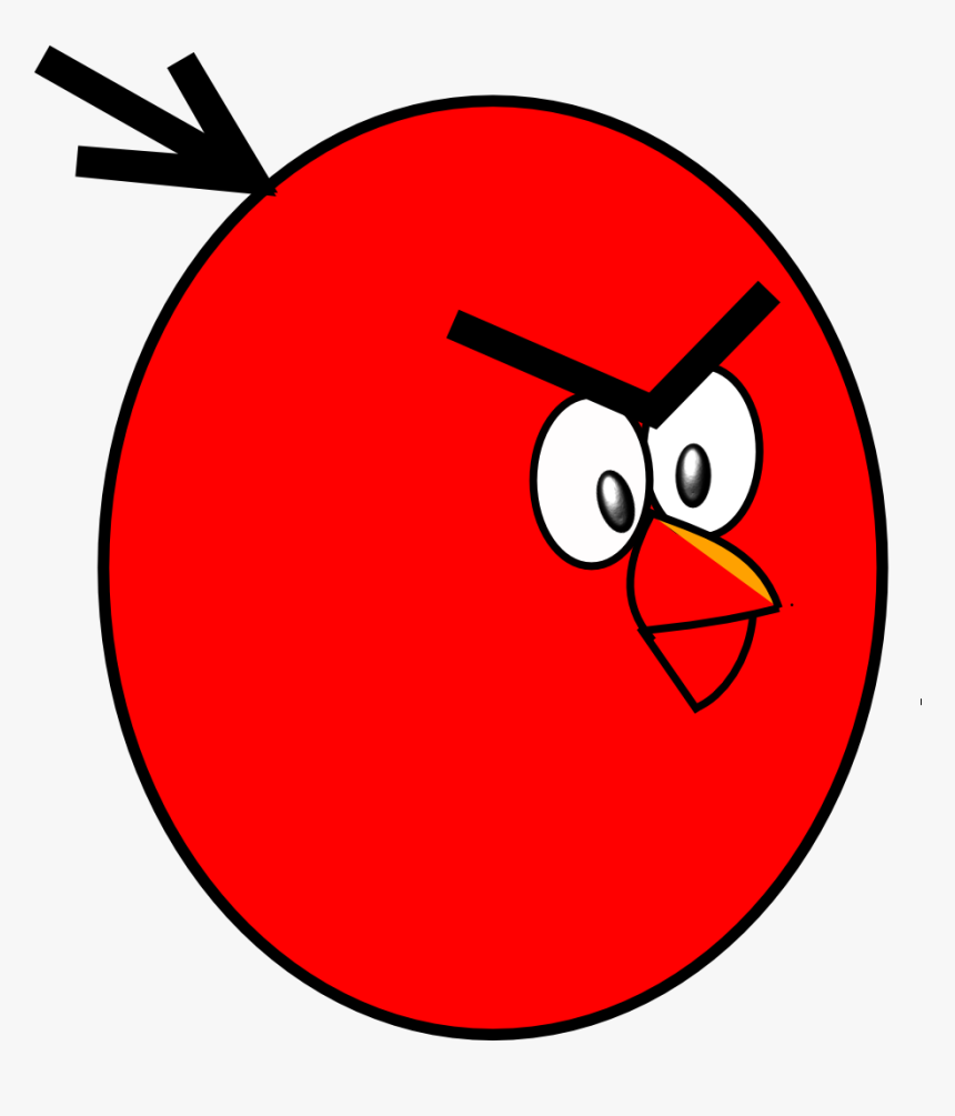 Transparent Angry Bird Png - Circle, Png Download, Free Download