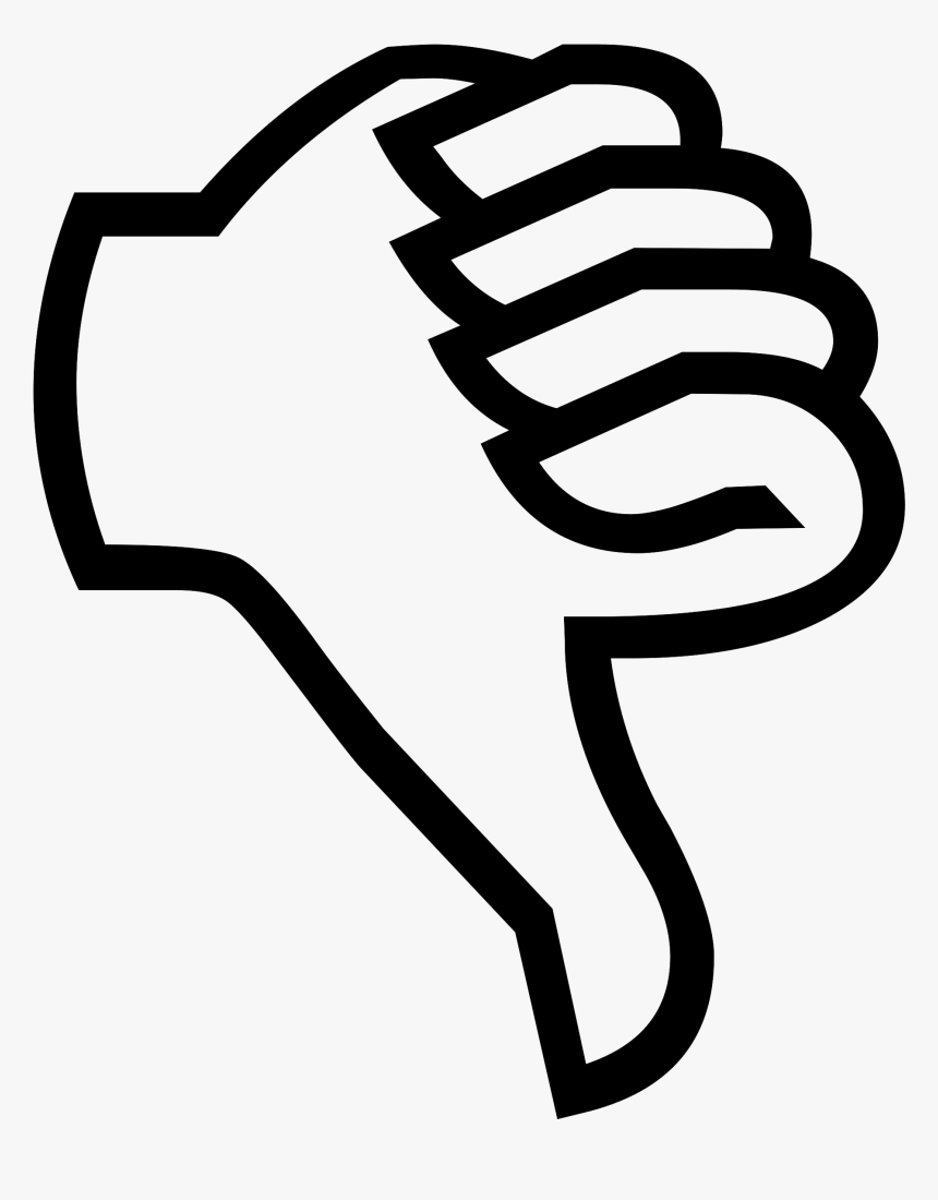 Dislike Png - Thumbs Down Gif Png, Transparent Png, Free Download