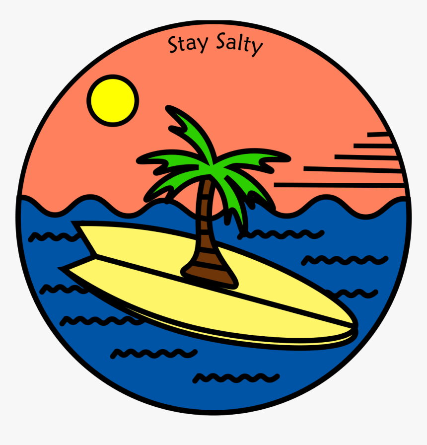 Stay Salty Update 2 - Surfboard, HD Png Download, Free Download