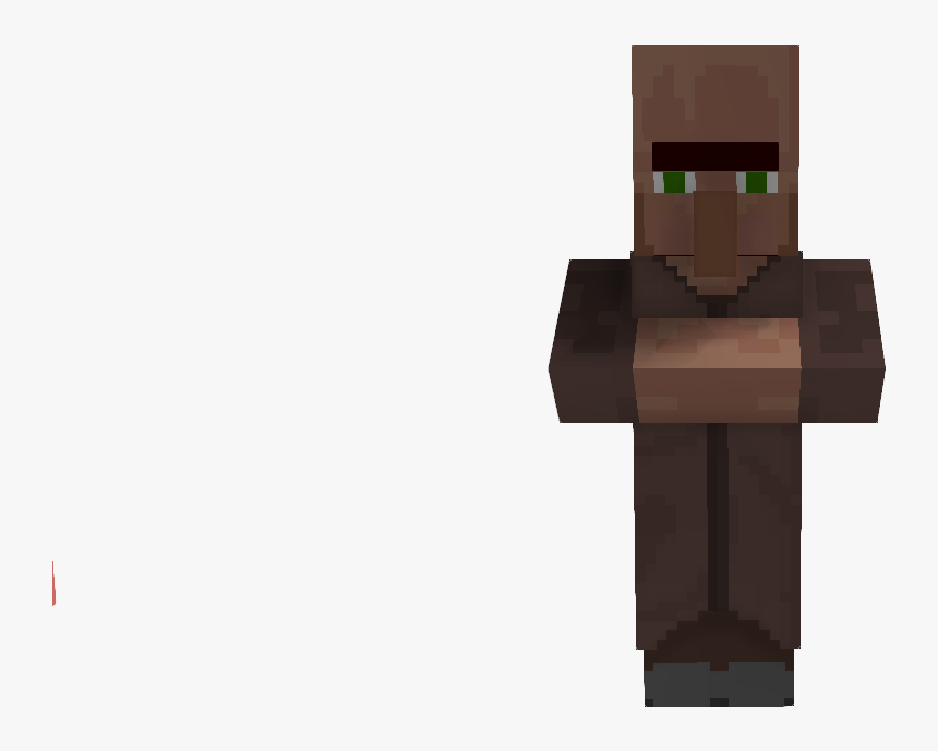 Xl7tsjl - Minecraft Villager Rig Png, Transparent Png, Free Download