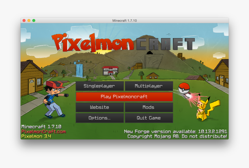 Pixelmoncraft - Pixelmon Launcher, HD Png Download, Free Download