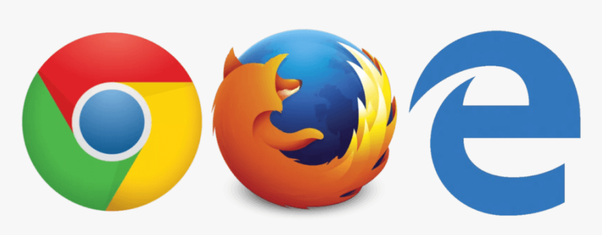 Chrome Firefox Edge, HD Png Download, Free Download