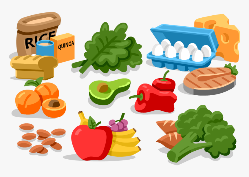 Food Clipart Salty Healthy - Food Energy Clipart, HD Png Download, Free Download