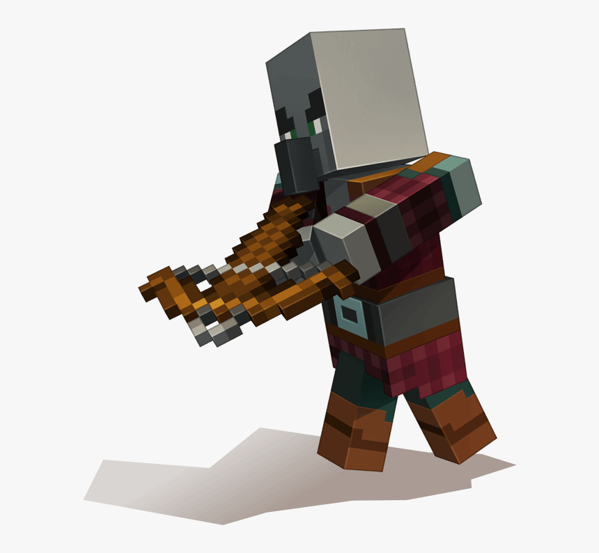 Minecraft Pillager Png, Transparent Png, Free Download