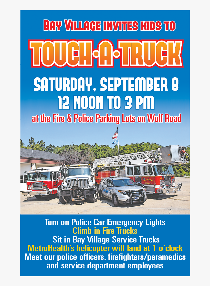 Touch A Truck 2019, HD Png Download, Free Download