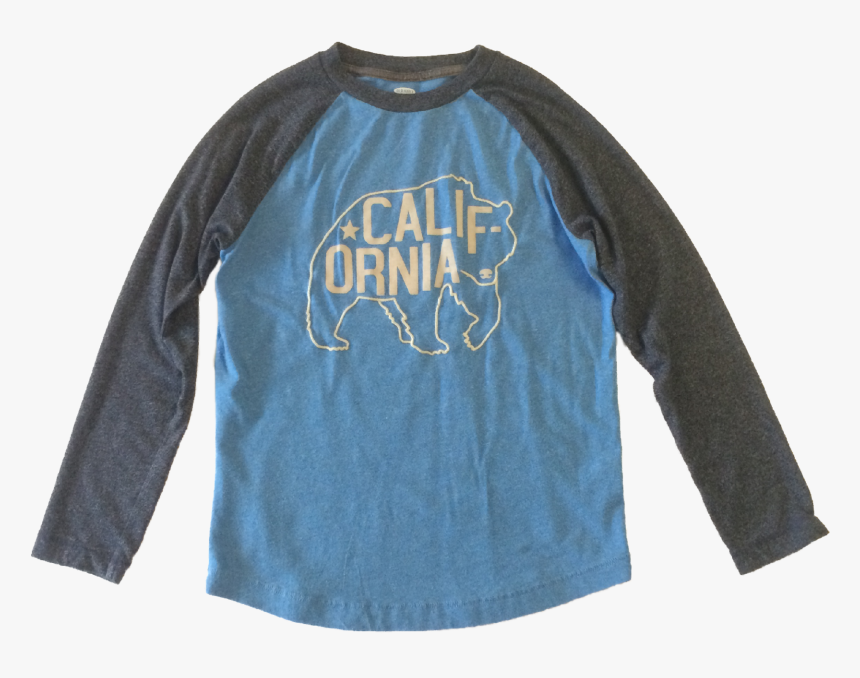 Old Navy Medium 8 Youth Blue Long Sleeve Raglan T Shirt - Long-sleeved T-shirt, HD Png Download, Free Download