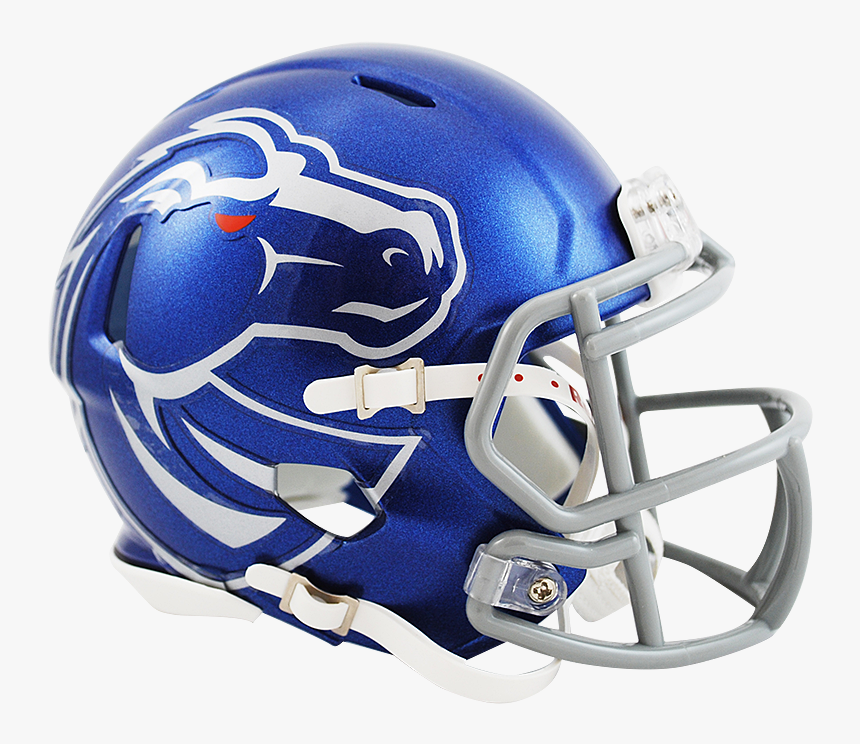 Boise State Speed Mini Helmet - Boise State Football Helmet, HD Png Download, Free Download