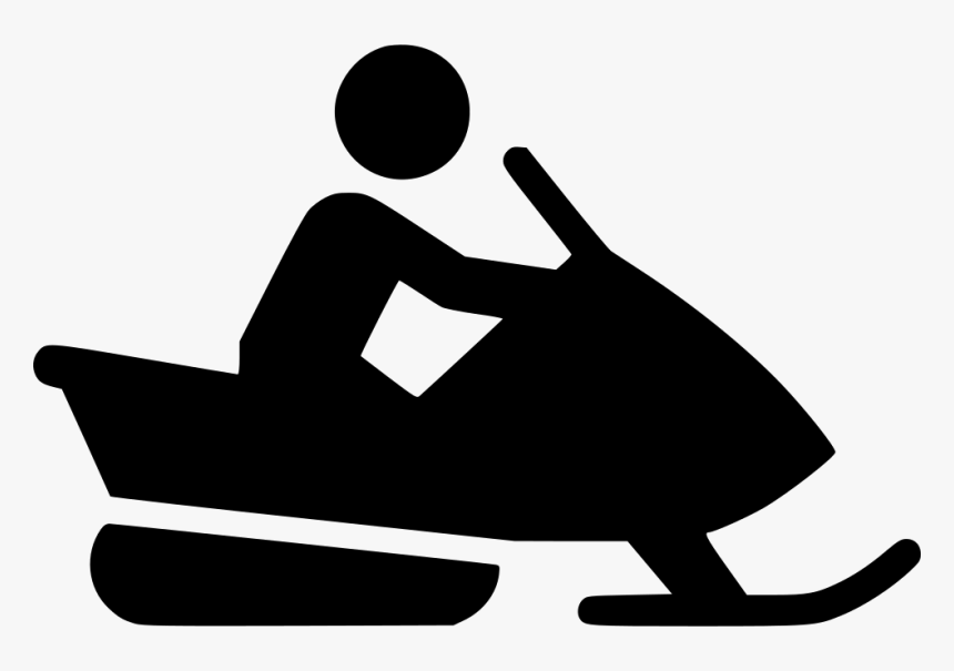 Snowmobile - Snowmobile Clipart, HD Png Download - kindpng.