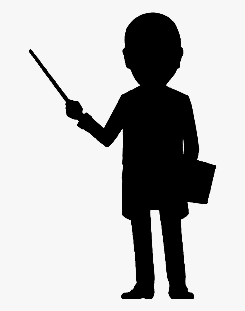 Professor Pointing Description Free Picture - Profesor Clipart, HD Png Download, Free Download