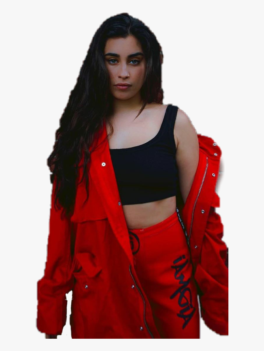 #laurenjauregui #lauren #jauregui #red - Lauren Jauregui In Red, HD Png Download, Free Download