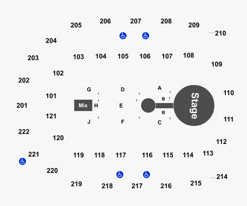 Blake Shelton, Lauren Alaina, The Bellamy Brothers, - Mohegan Sun Arena Seating Chart, HD Png Download, Free Download