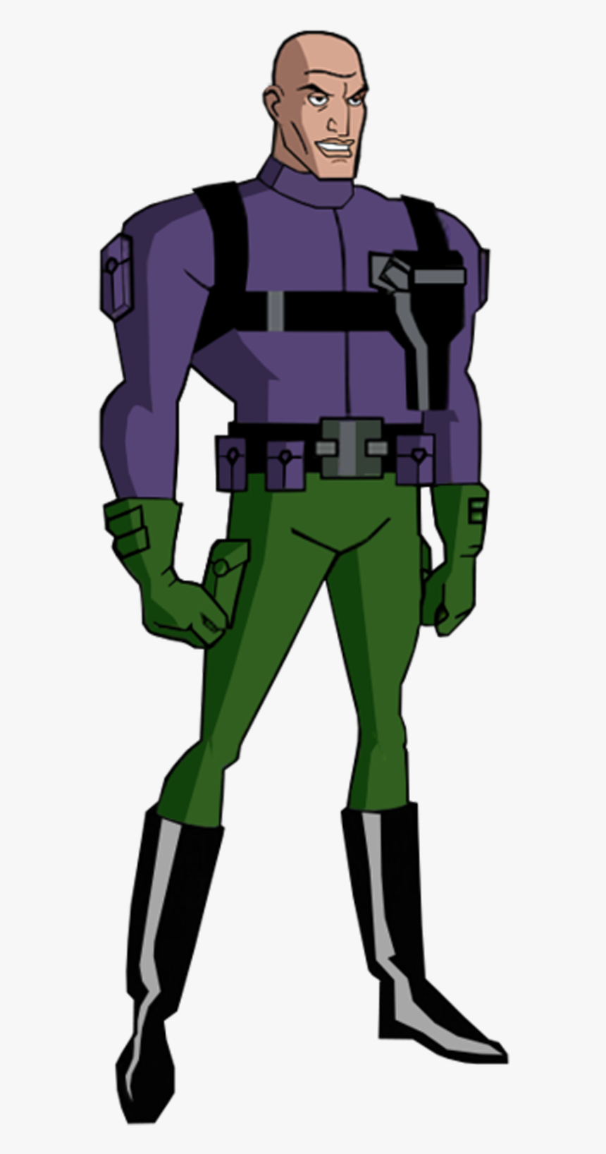 Lex Luthor Png - Suit Lex Luthor Cartoon, Transparent Png, Free Download