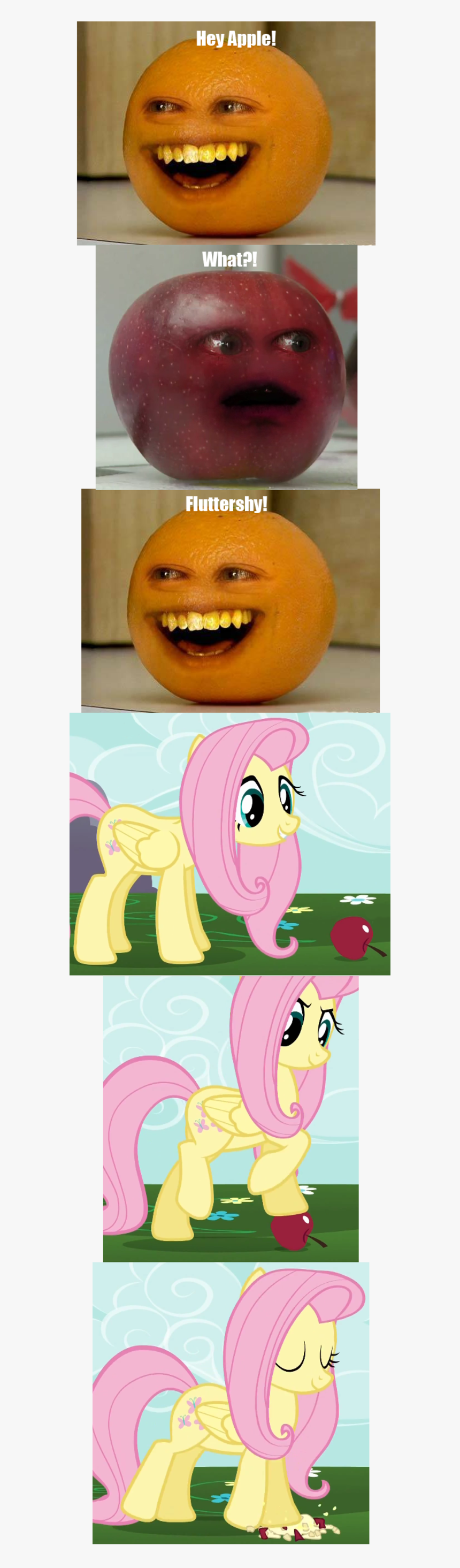 My Little Pony - Annoying Orange My Little Pony Crossover, HD Png Download, Free Download