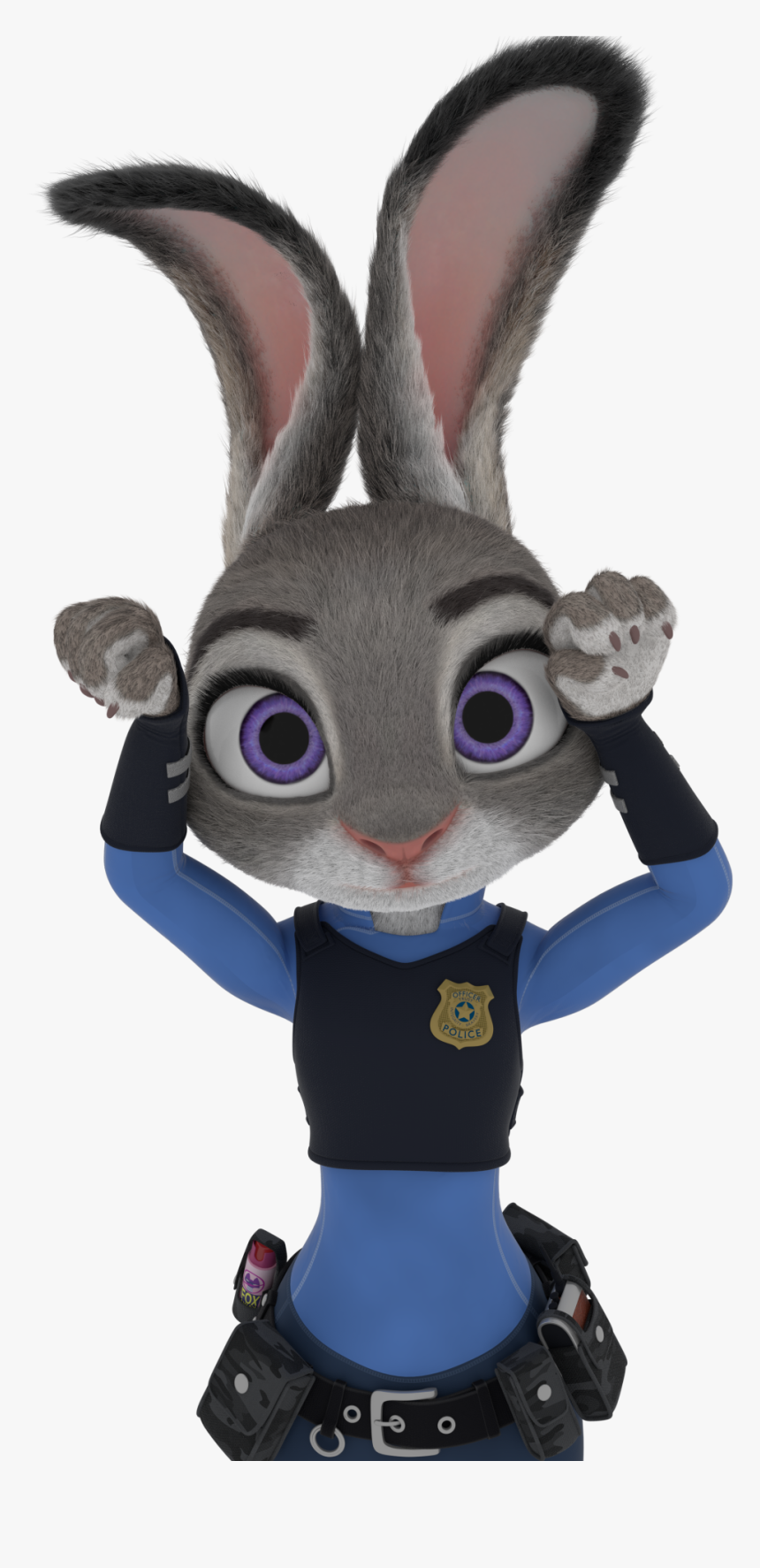 Nya Judy Style - Judy Hopps Animation, HD Png Download, Free Download