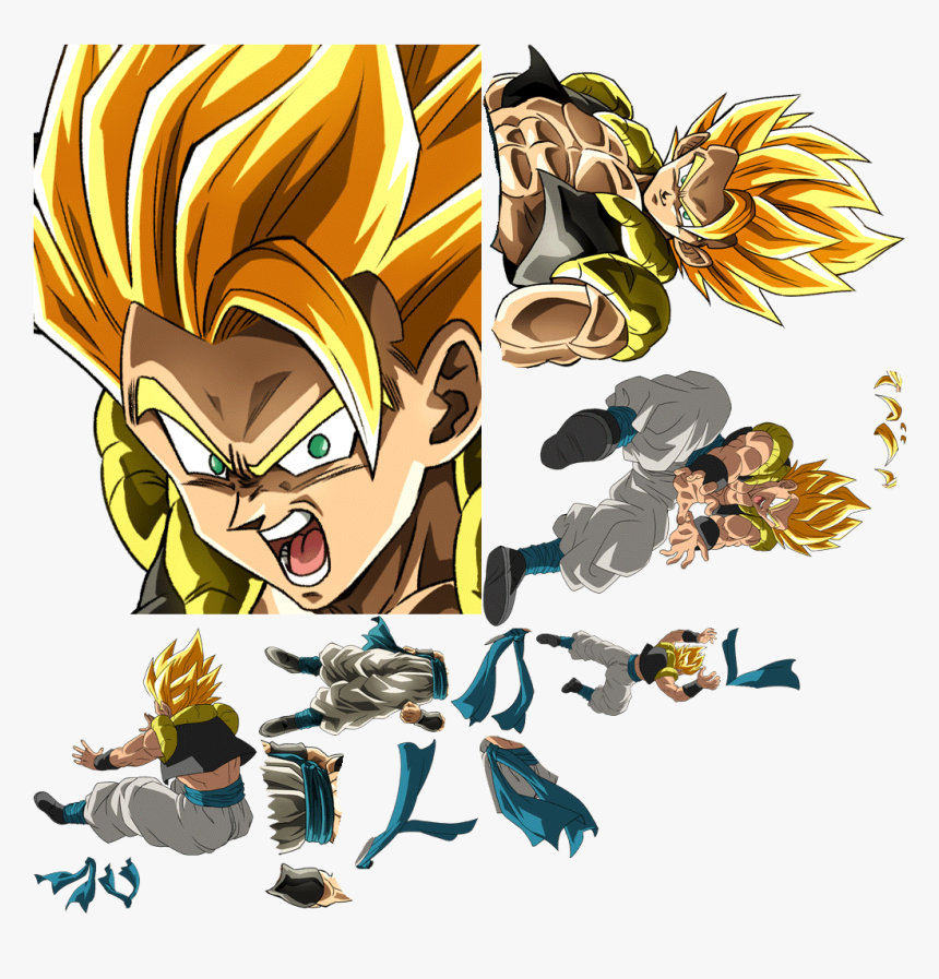 Gogeta Dokkan Assets, HD Png Download, Free Download