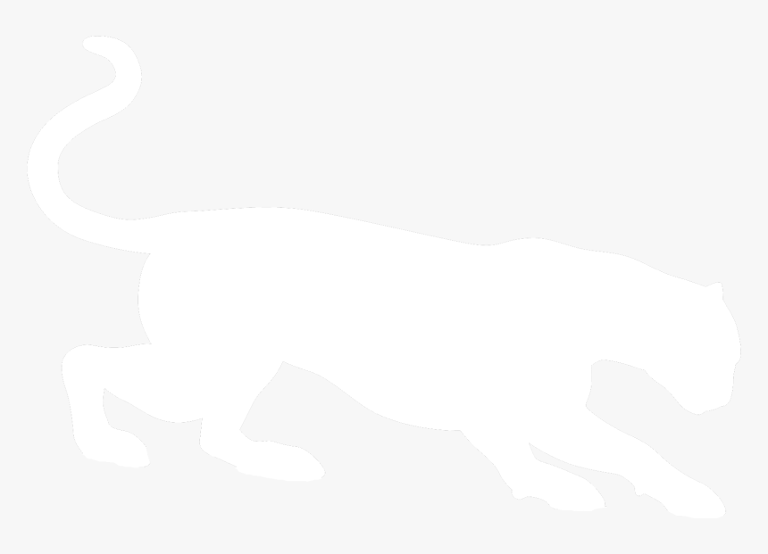 White Cougar Silhouette, HD Png Download, Free Download