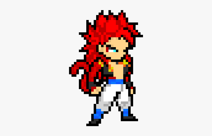 Pixel Art Dragon Ball Z, HD Png Download, Free Download