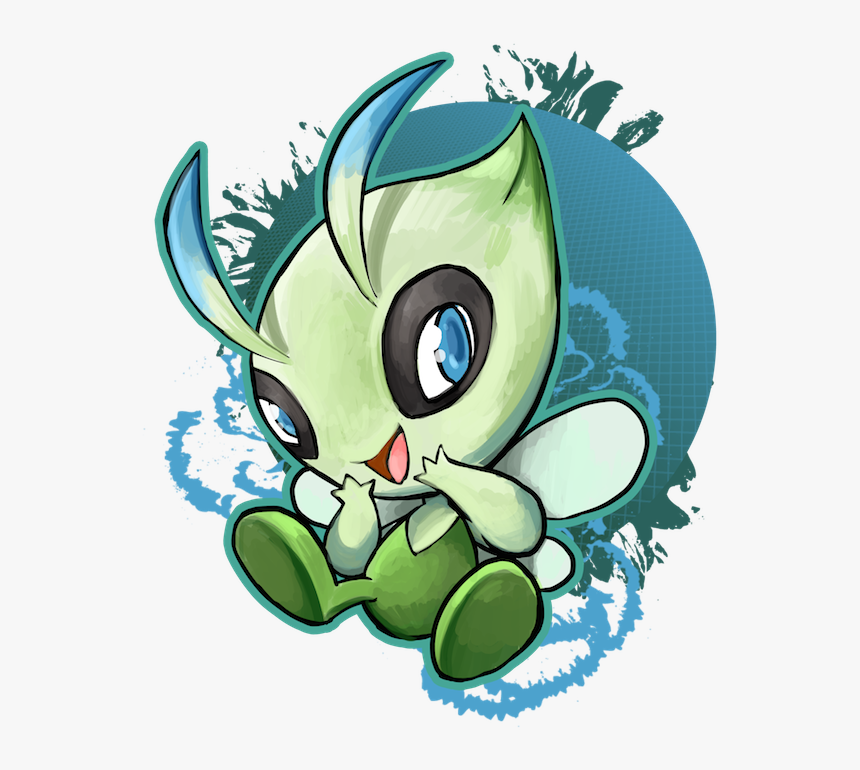 Celebi - Cartoon, HD Png Download, Free Download