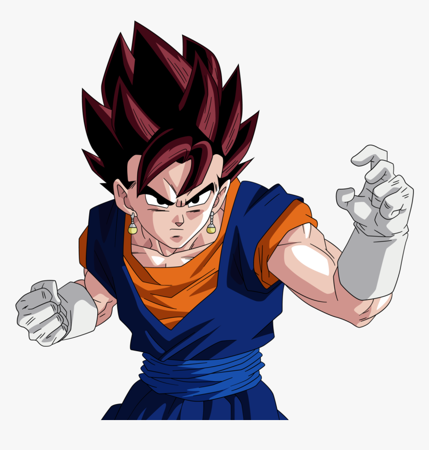 No Caption Provided - Vegetto Super Saiyan God, HD Png Download, Free Download