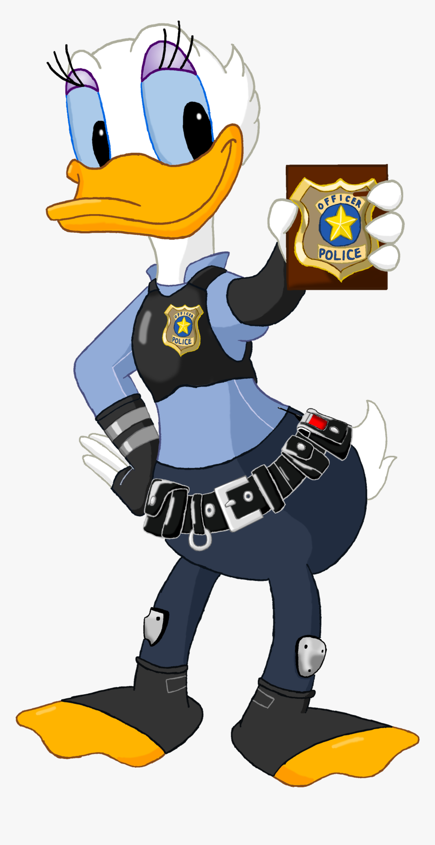 Image Daisy Duck As - Daisy Duck Police, HD Png Download, Free Download