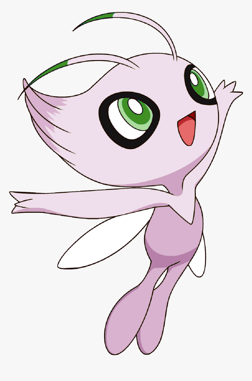 #celebi #pokemon #shiny #pink #freetoedit - Pokemon With No Background, HD Png Download, Free Download