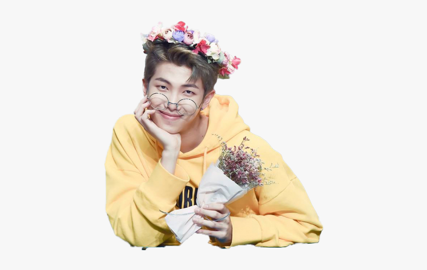 Free Png Png Rap Mon Bts Png Png Png Images Transparent - Bts Flower Crown Png, Png Download, Free Download