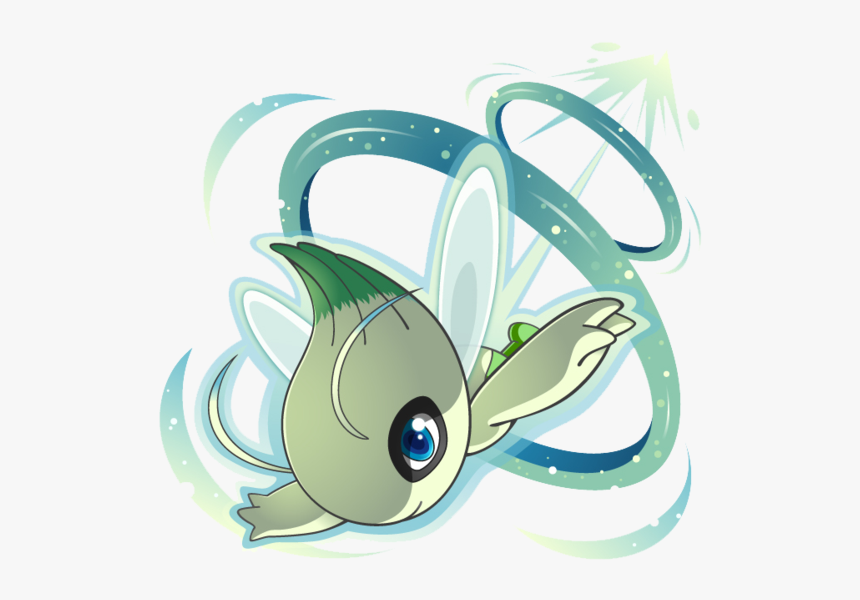 Pokemon Celebi Fan Art, HD Png Download, Free Download