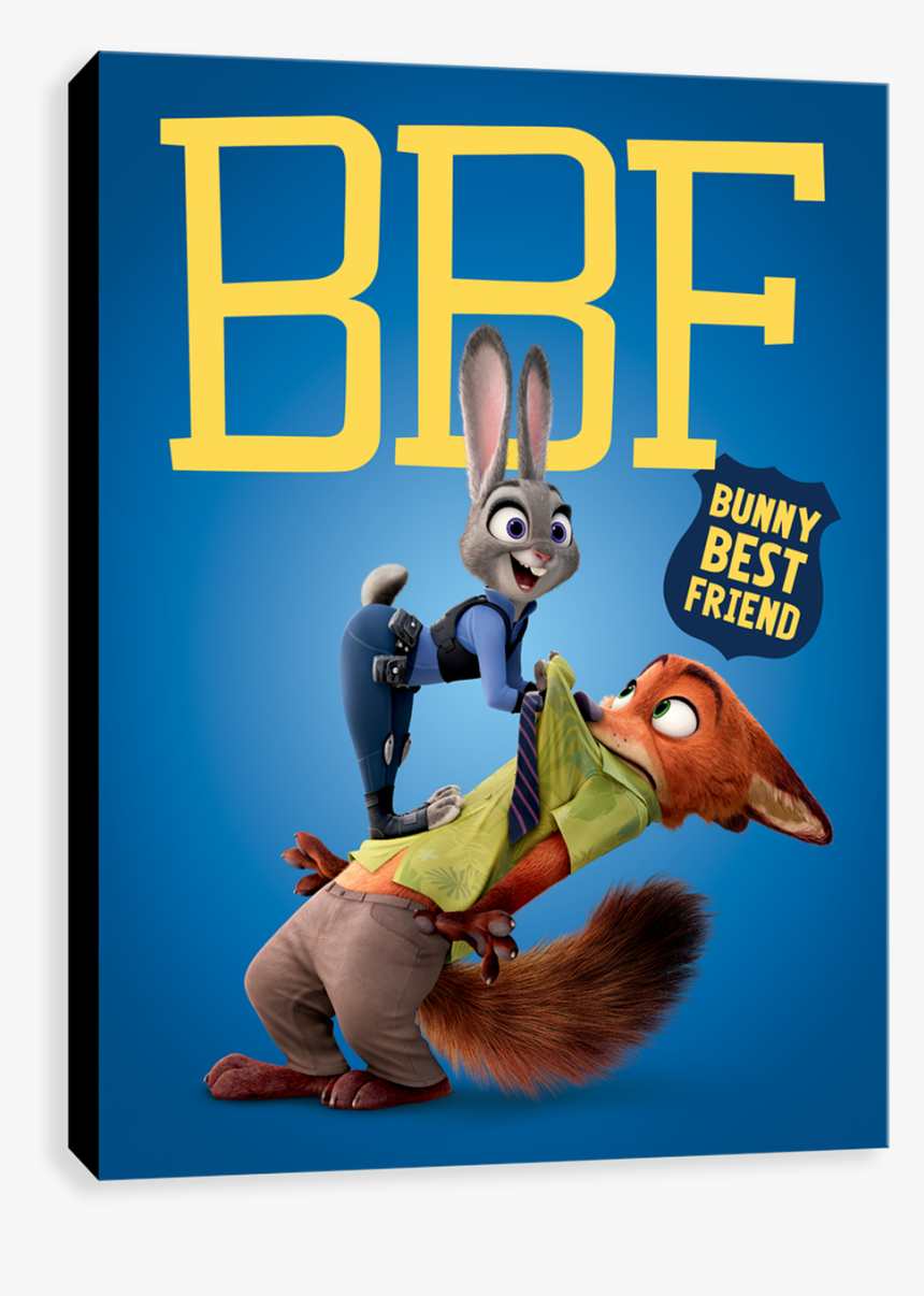 Bunny Best Friend - Zootopia, HD Png Download, Free Download