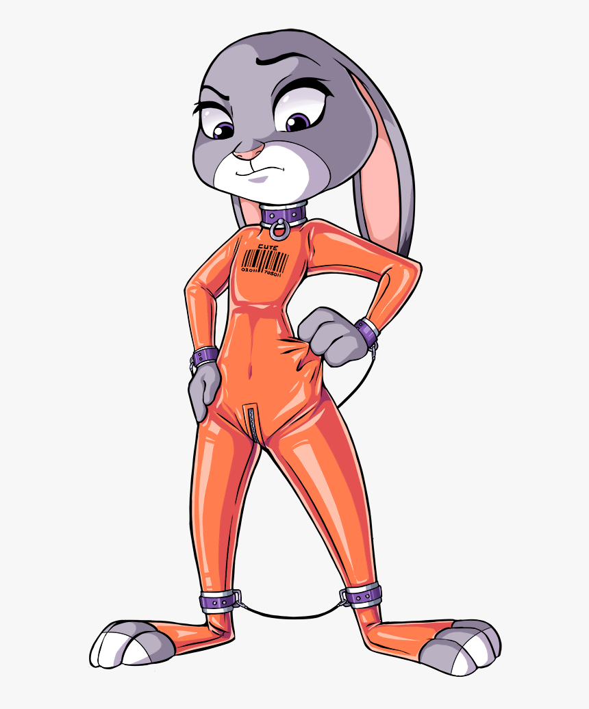 Judy Hopps - Judy Hopps Latex Bondage, HD Png Download, Free Download