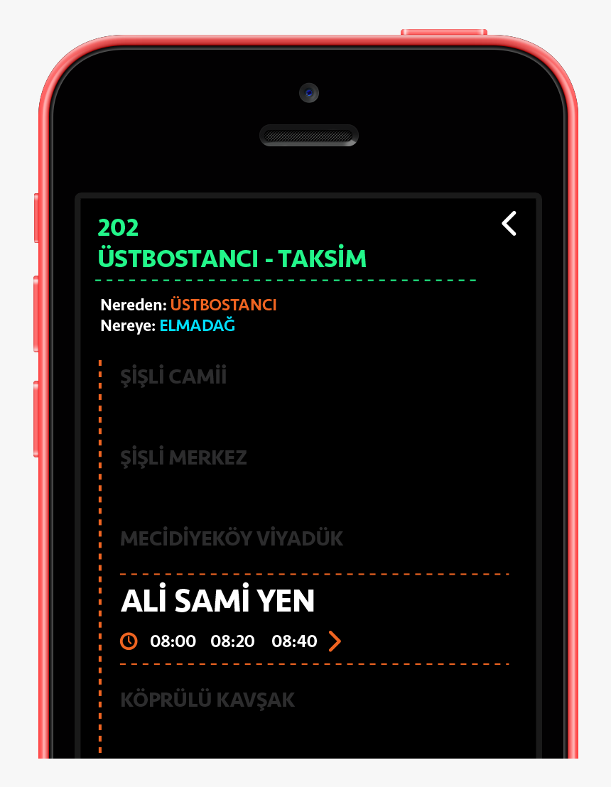 Transportation App Istanbul Transportation Ui Uidesign - Iphone, HD Png Download, Free Download