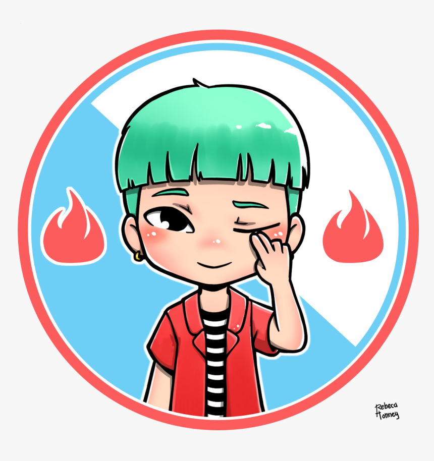 Fanart Chibi Bts Rap Monster , Png Download, Transparent Png, Free Download