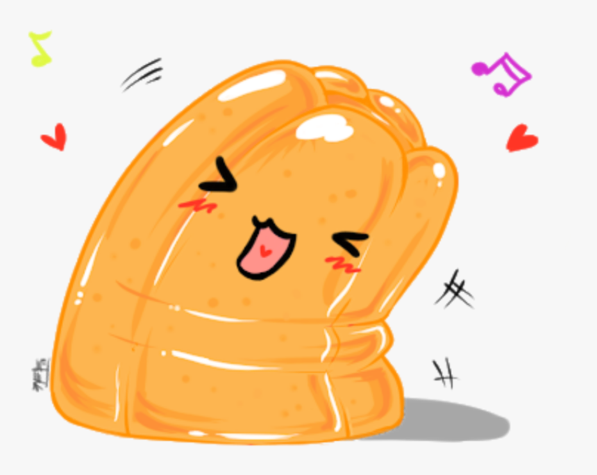 #scjello #jello #kawaii #orange #cute #food #ftestickers - Cute Jello, HD Png Download, Free Download