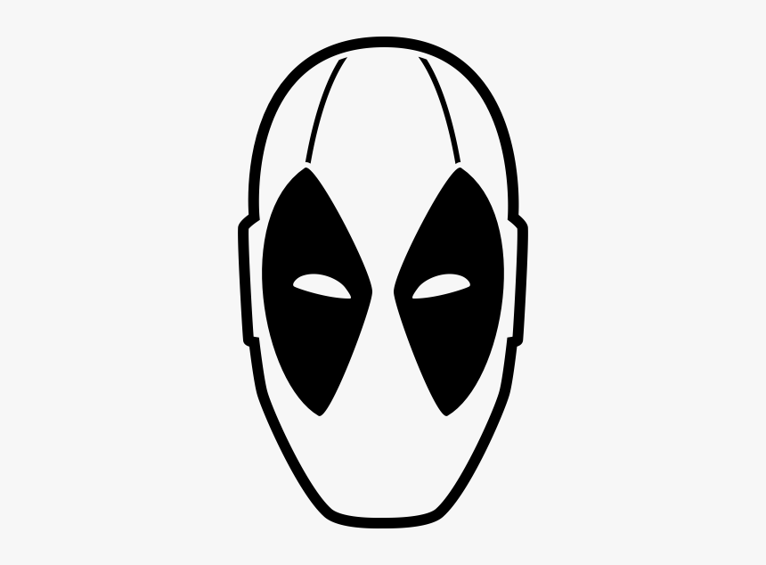 Deadpool Clip Art Black And White, HD Png Download, Free Download