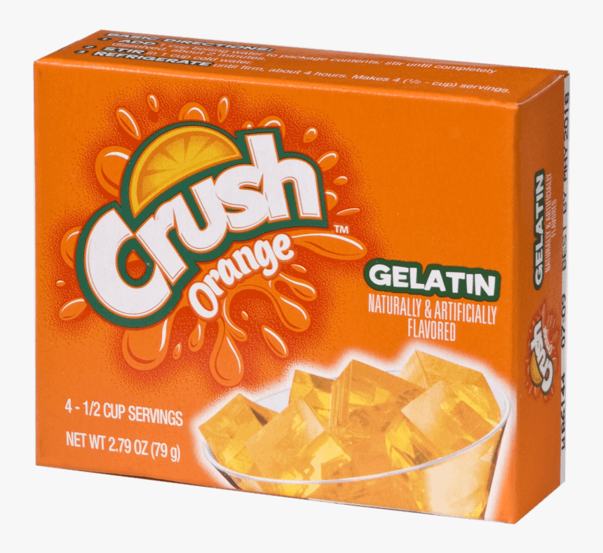 Crush Orange Gelatin - Crush Soda, HD Png Download, Free Download