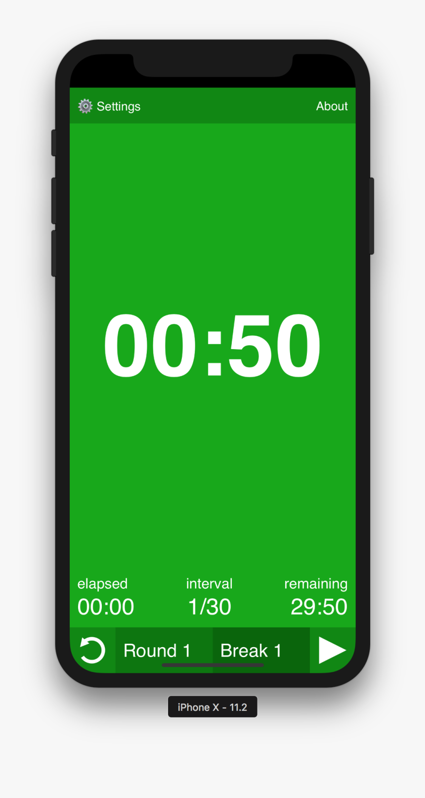 Iphone X Timer Png, Transparent Png, Free Download