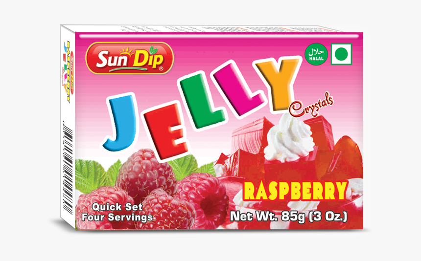 Sundip Raspberry Jello Halal) - Frutti Di Bosco, HD Png Download, Free Download