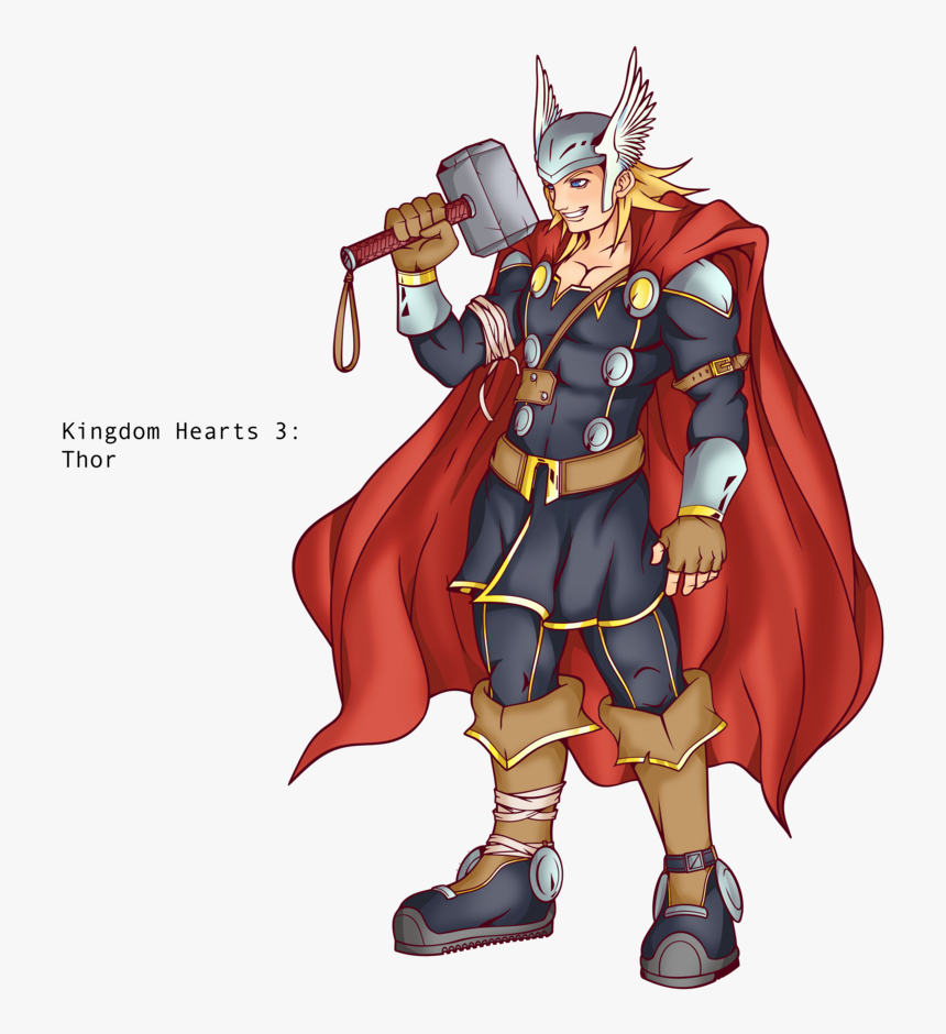 Kingdom Hearts Marvel Characters, HD Png Download, Free Download