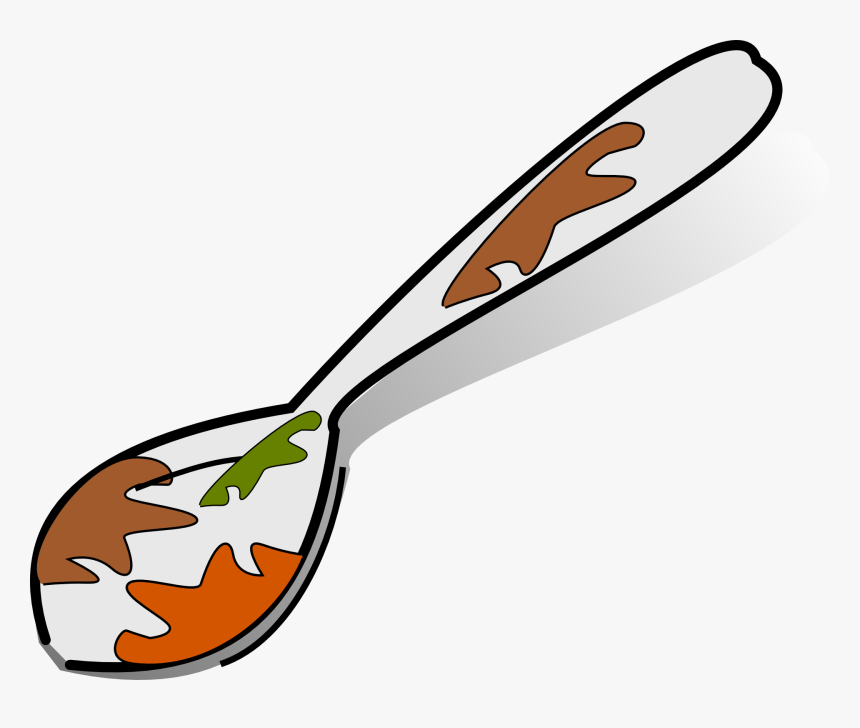 Dirty Spoon Clipart, HD Png Download, Free Download