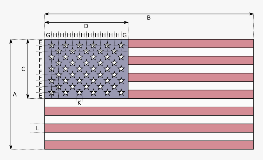 Usa Flag How Many Stars, HD Png Download, Free Download