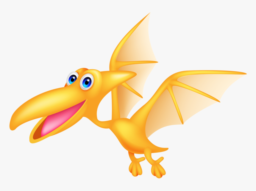 Transparent Chorister Clipart - Flying Dinosaurs Cartoon, HD Png Download, Free Download